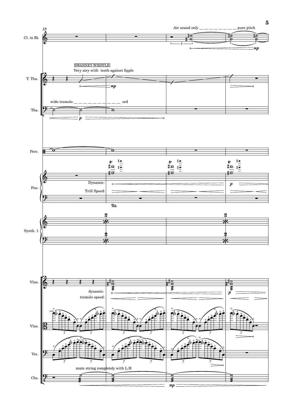 A Damp Fresh Dreaming - score, page 8 of 15